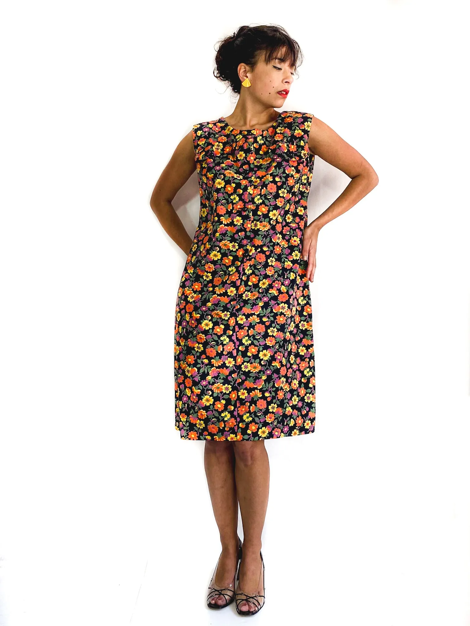 60s/70s vintage day dress