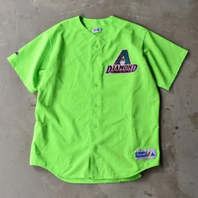 90’s Majestic MLB Arizona Diamondbacks ゲームシャツ USA製 240925