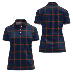 Agnew Tartan Polo Shirt For Women