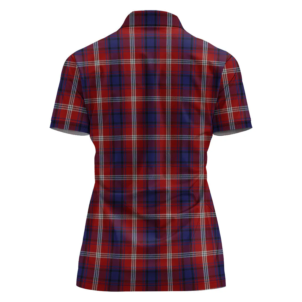 Ainslie Tartan Polo Shirt For Women