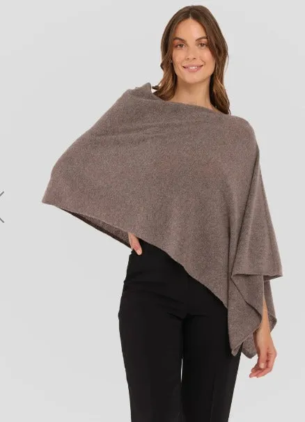 ALASHAN CASHMERE - DRESS TOPPER PONCHO