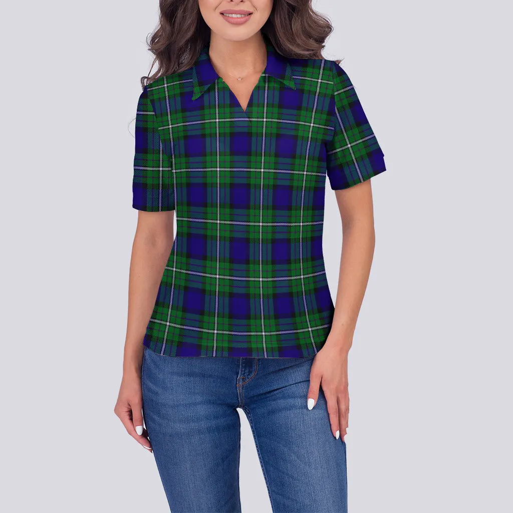 Alexander Tartan Polo Shirt For Women