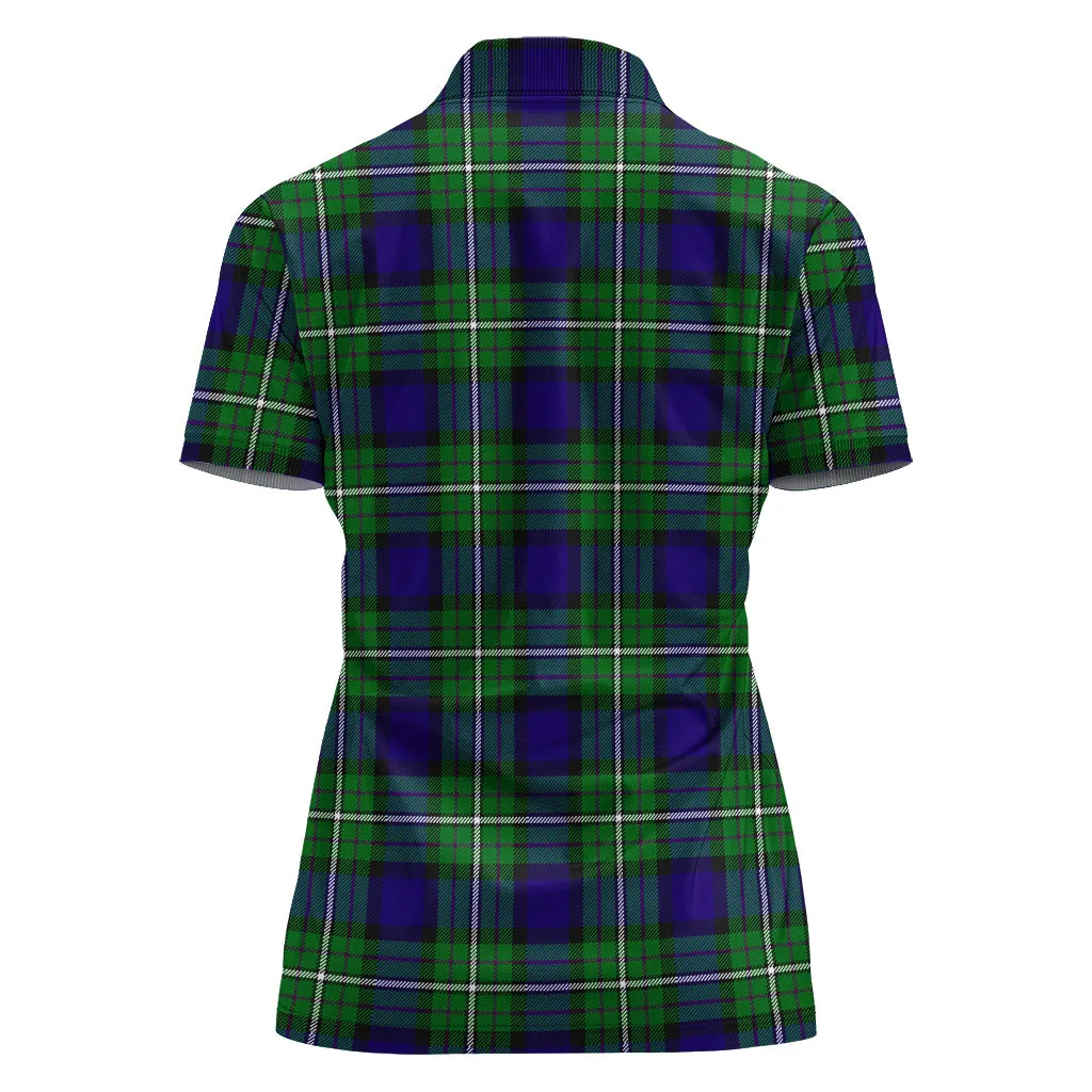 Alexander Tartan Polo Shirt For Women