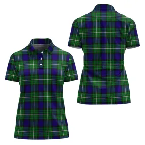 Alexander Tartan Polo Shirt For Women