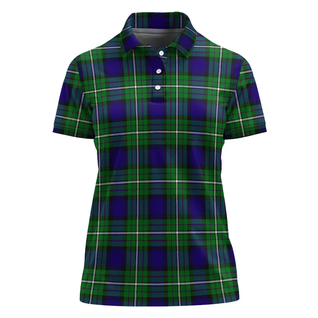 Alexander Tartan Polo Shirt For Women