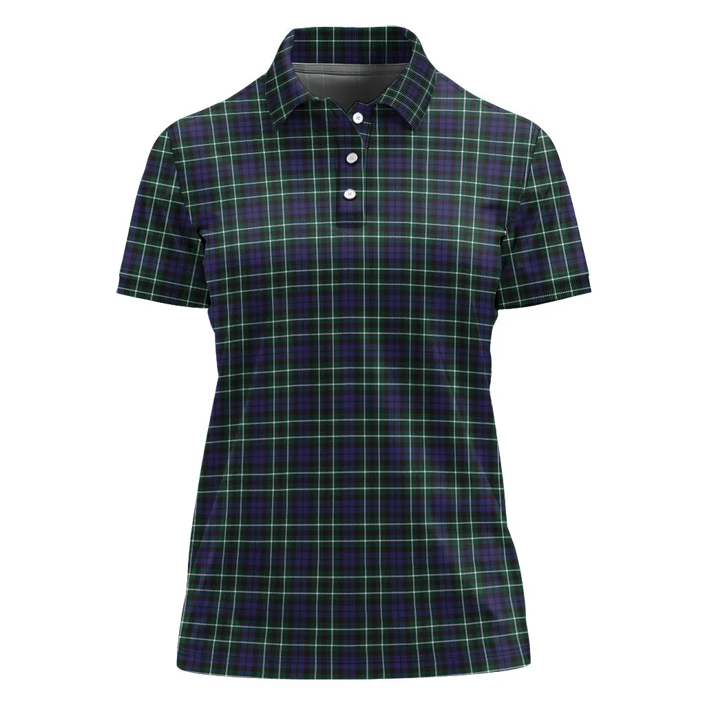 Allardice Tartan Polo Shirt For Women