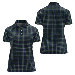 Allardice Tartan Polo Shirt For Women