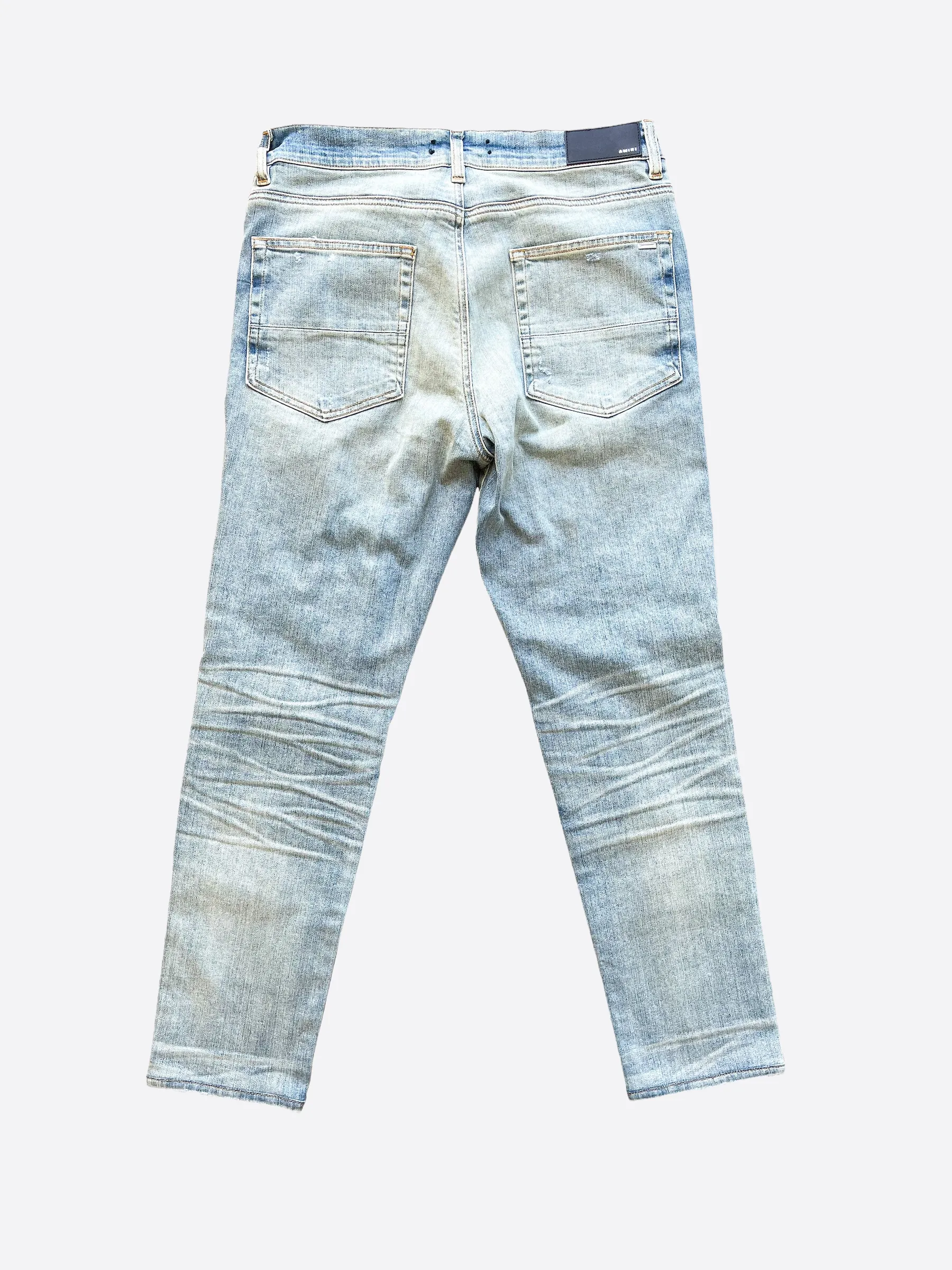 Amiri Scarf Patch Jeans