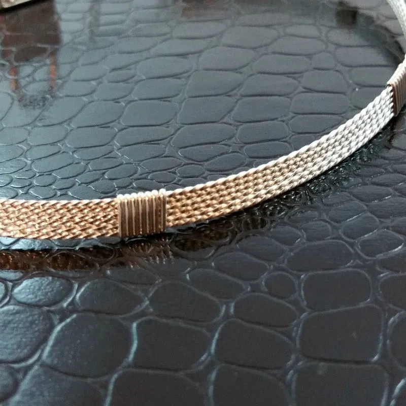 ASHANTI Slim Collar, Sterling Silver