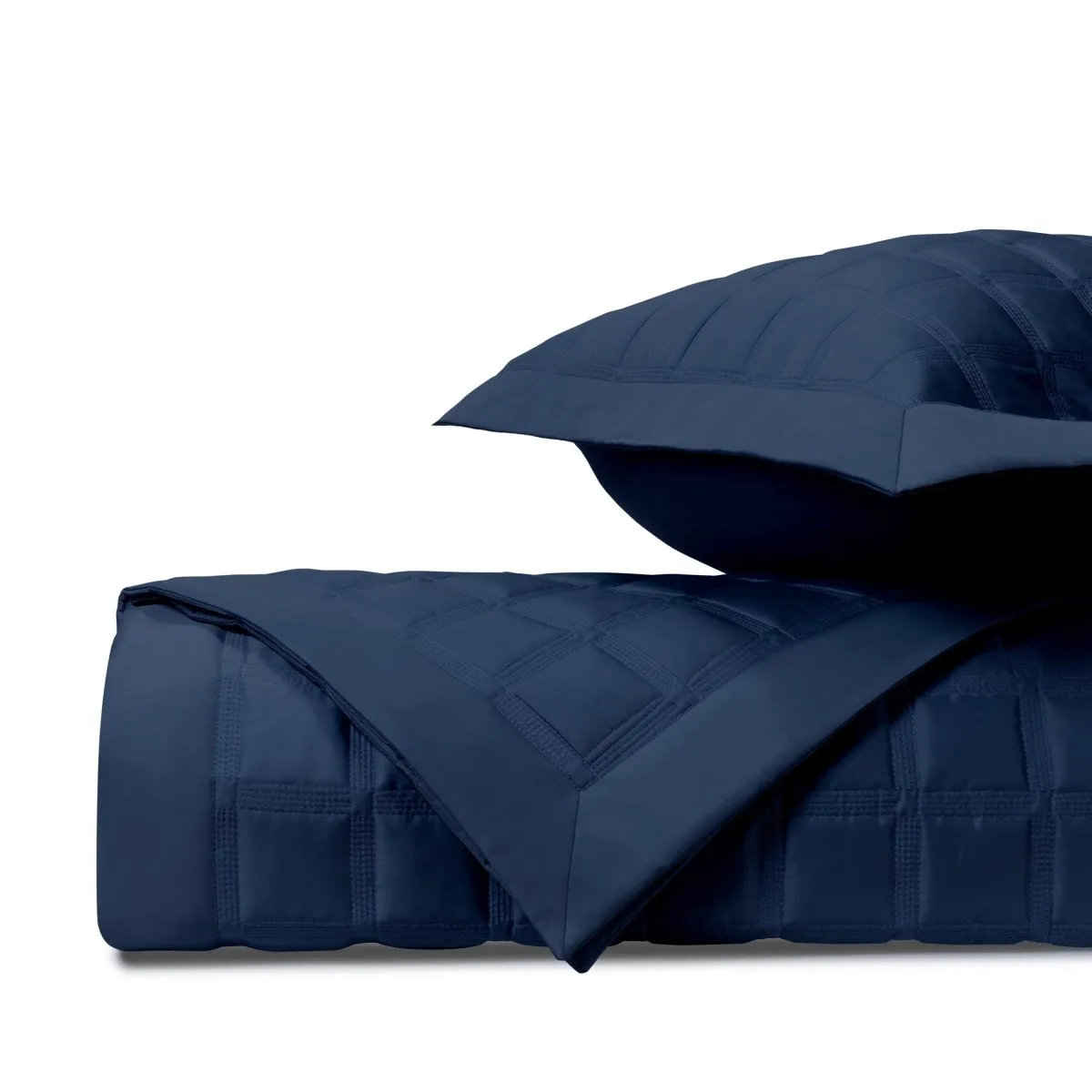 Athens Quilted Navy Blue by Home Treasures