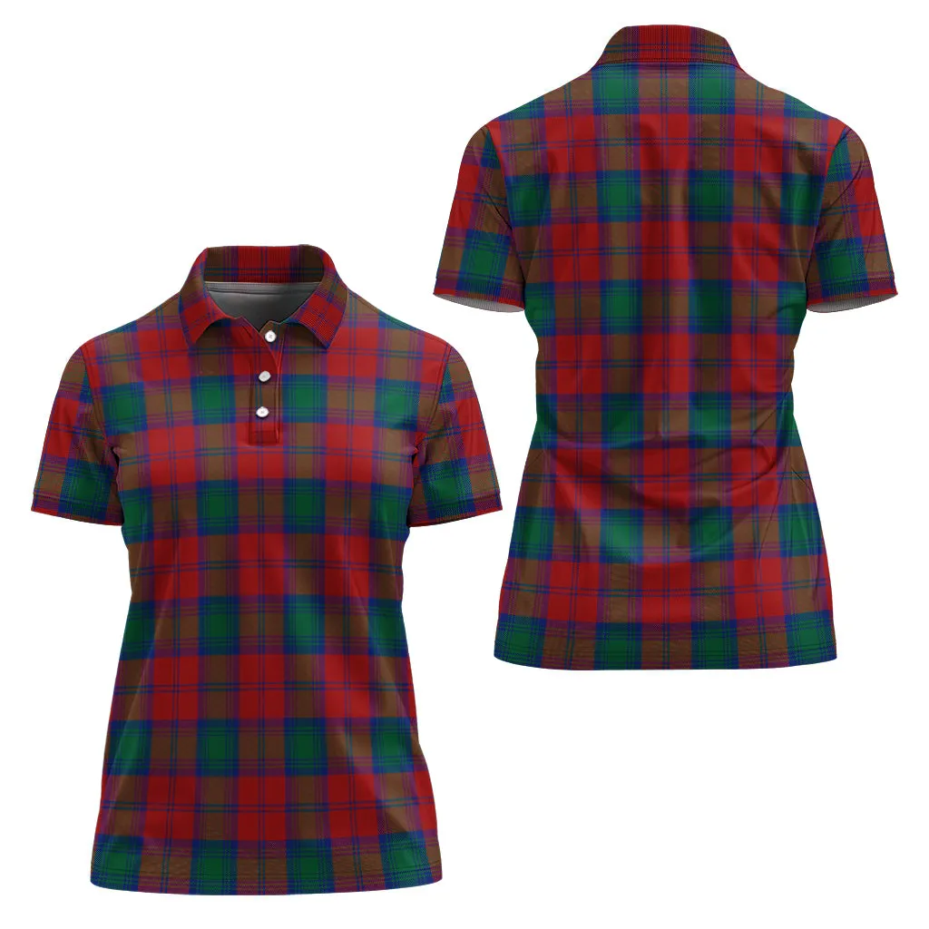 Auchinleck (Affleck) Tartan Polo Shirt For Women