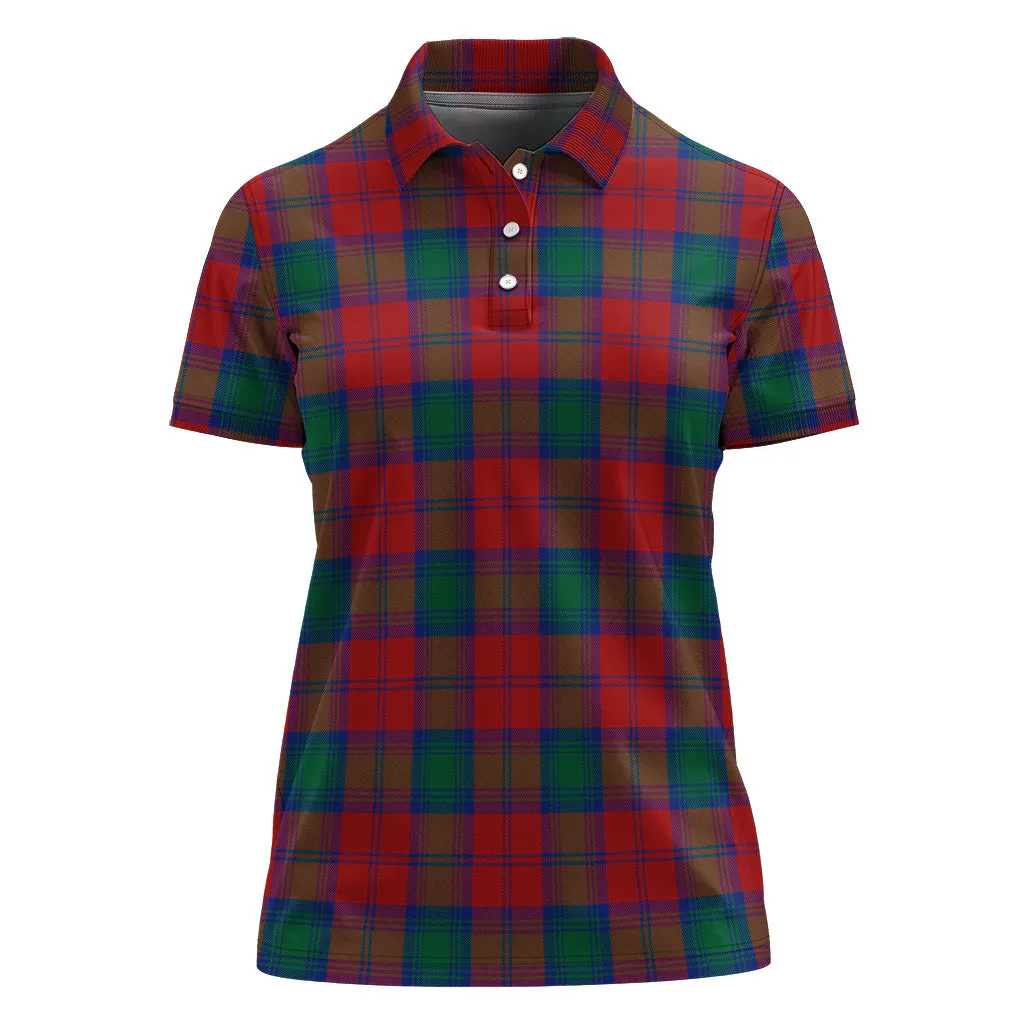 Auchinleck (Affleck) Tartan Polo Shirt For Women