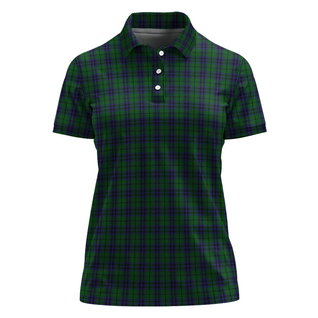 Austin Tartan Polo Shirt For Women