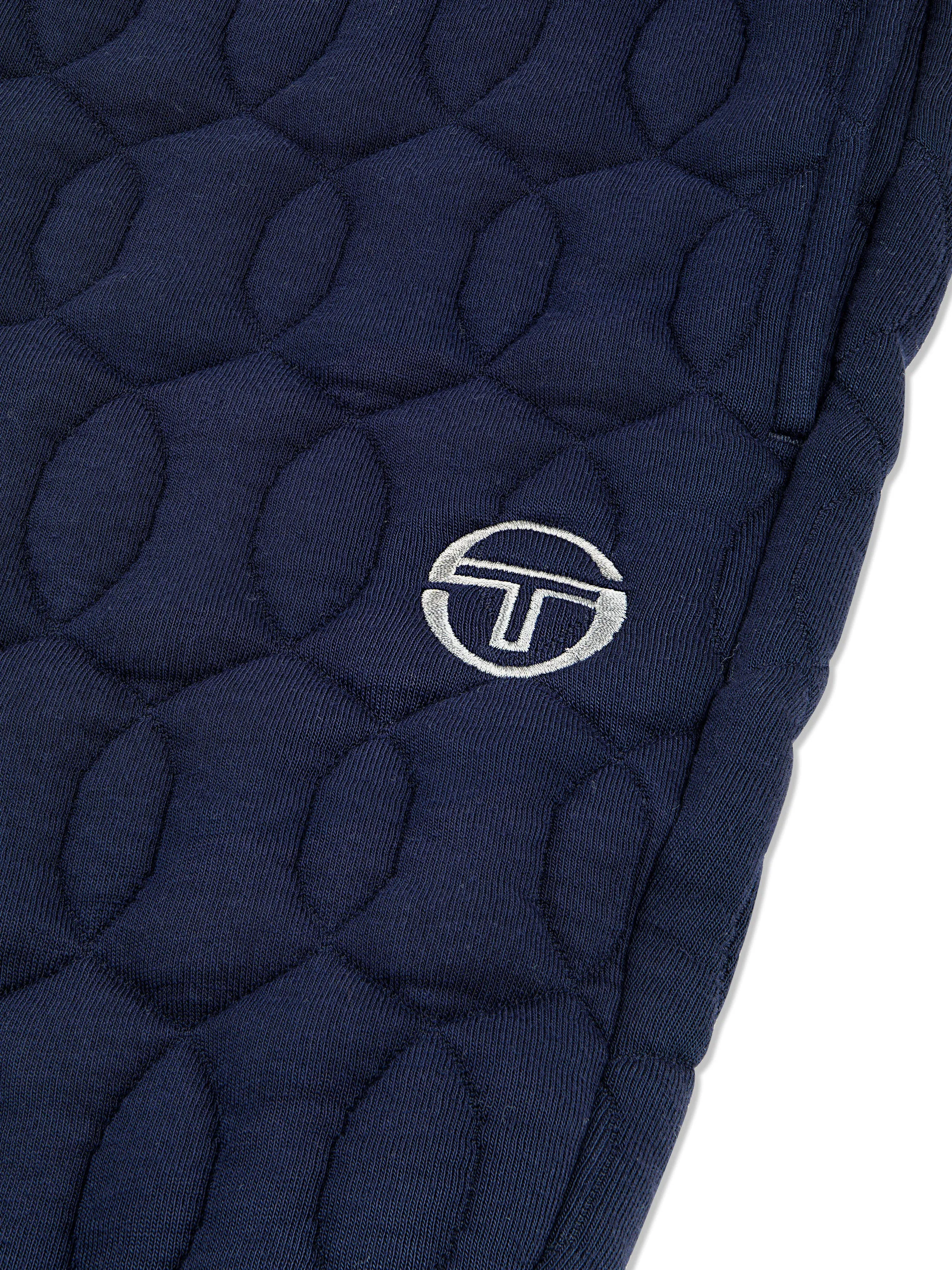 Aversa Quilted Sweatpant- Maritime Blue