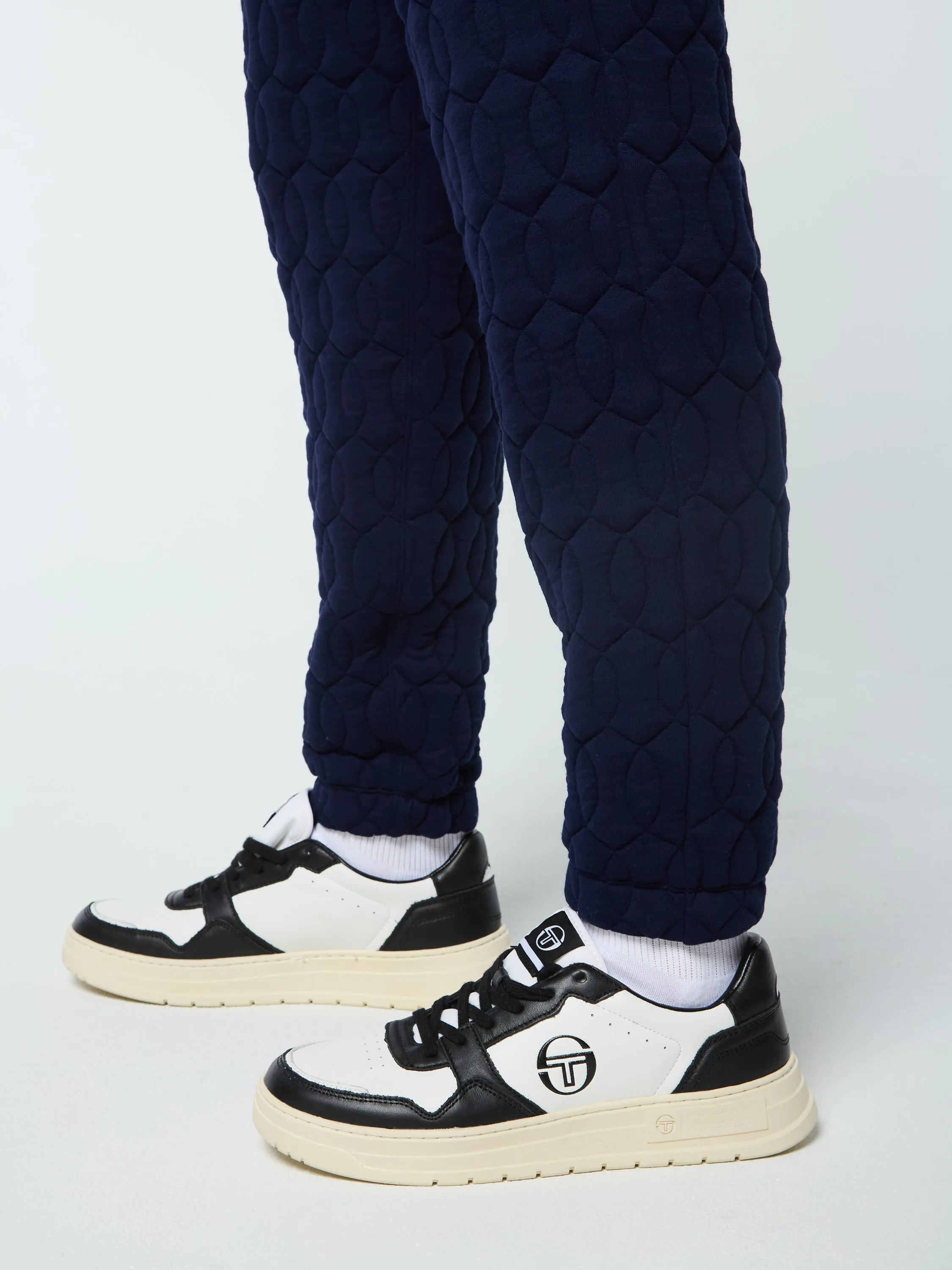 Aversa Quilted Sweatpant- Maritime Blue