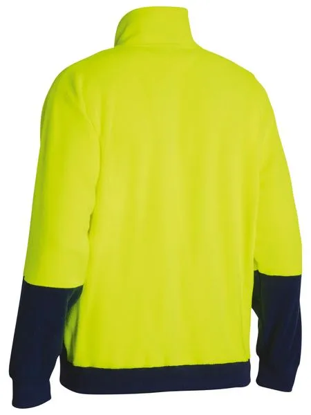 BISLEY Hi Vis Polar Fleece Zip Pullover (BK6889)