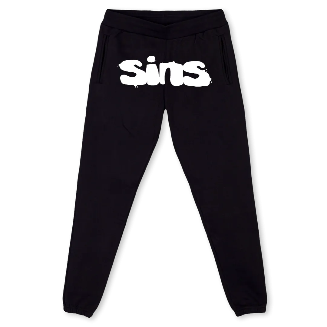 BLOTCHSWT PANT Black Sweatpants.