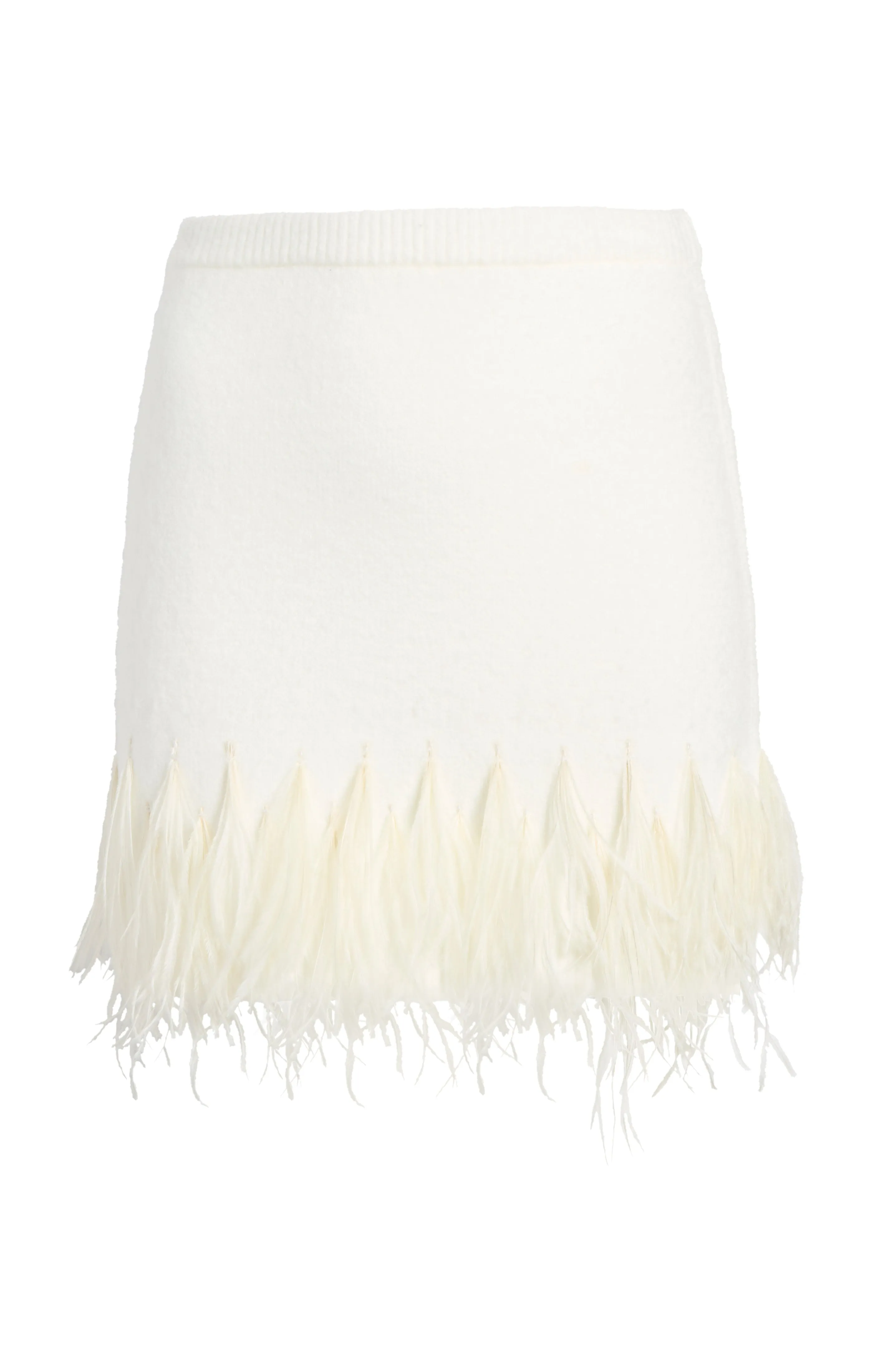 Briana Feather Mini Skirt