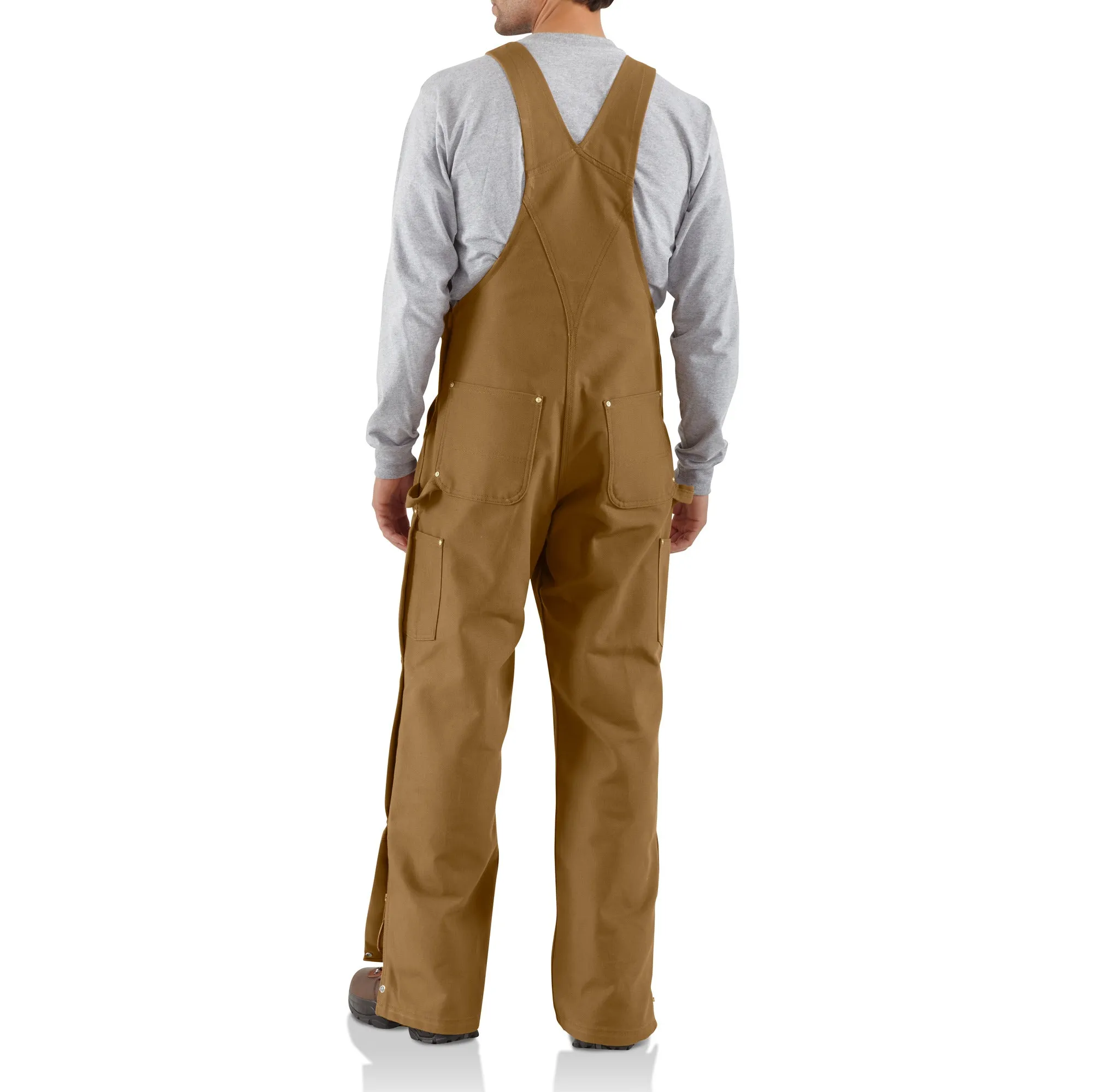 Carhartt Men's Zip-to-Thigh Bib Overall