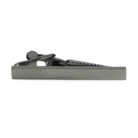 Cheshire Black Gunmetal Checkered Tie Bar