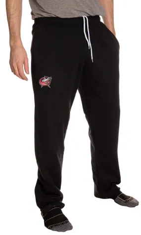 Columbus Blue Jackets Embroidered Logo Sweatpants for Men