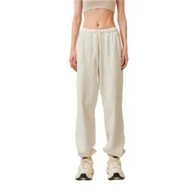 Compass Rush Jogging Sweatpants In White