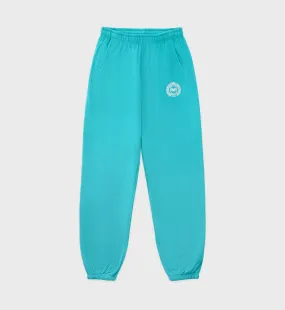 Crest Sweatpant - Teal