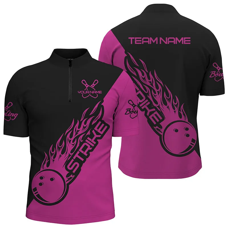 Custom Multi Color Bowling Shirts For Men And Women, Bowling Team Shirts Bowling Strike