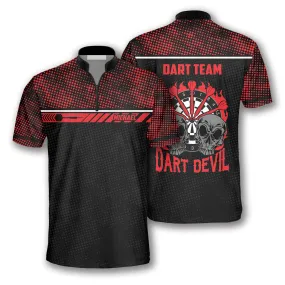 Darts Red Python Custom Darts Jerseys for Men, Perfect Shirt for Dart Players