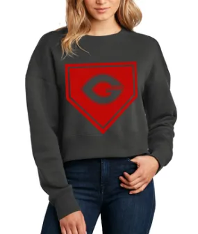 District Brand Germantown Giants Cropped Sweatshirt