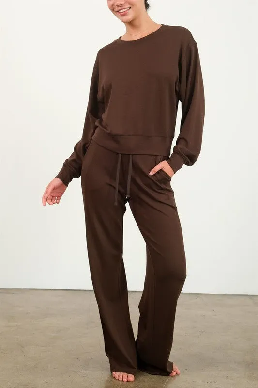 DZ101 - WIDE LEG SWEATPANT