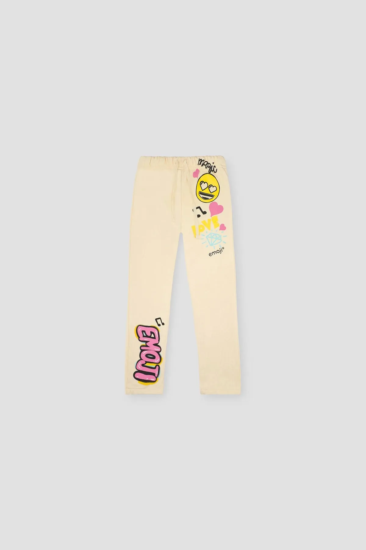 Emoji Trouser For Girl - Beigebeige