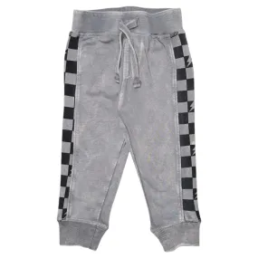 ENZYME CHECKERED SWEATPANTS