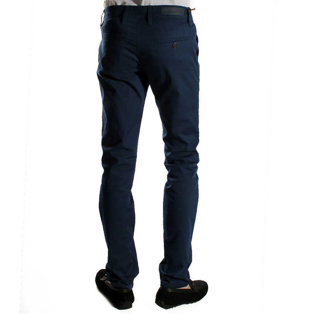 fabric pant- navy/ made in Turkey -3379