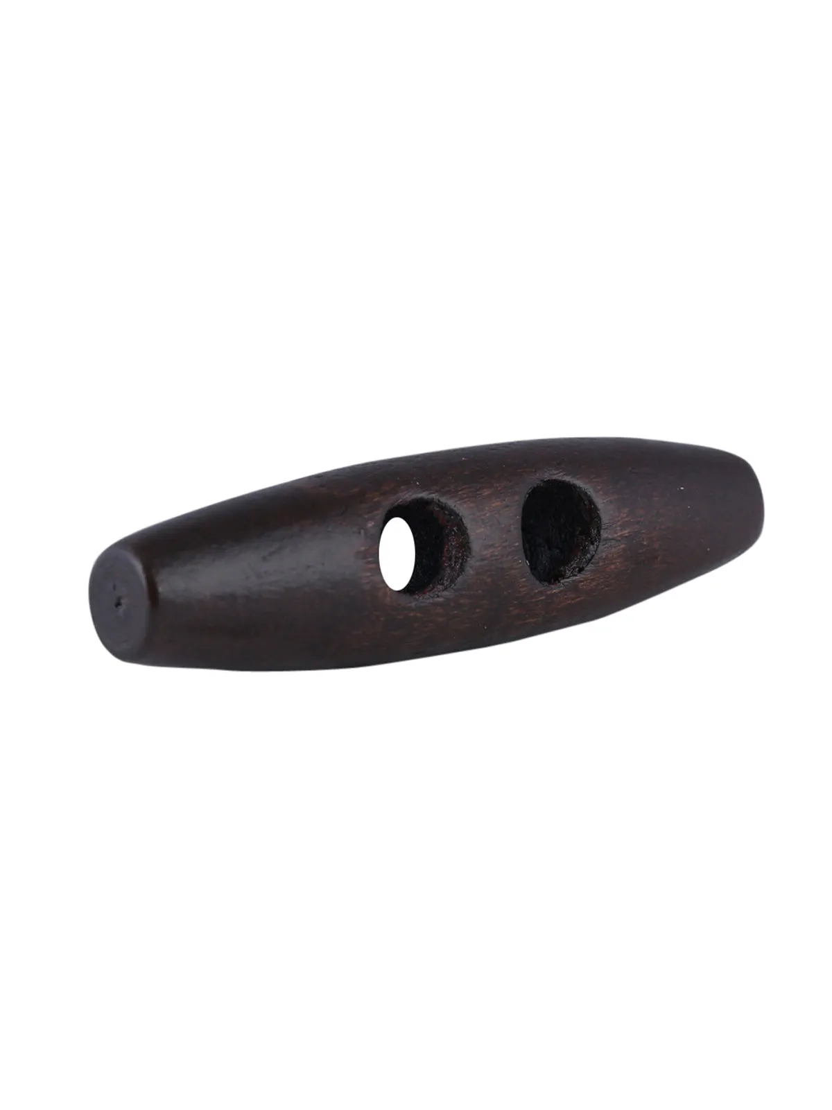 Fashion 2-Hole Oval Shape Wooden Toggle Button