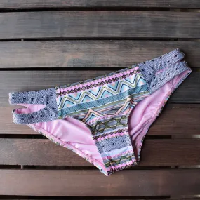 Final Sale - Bikini Lab - Let It Deco Keyhole Hipster Bottoms