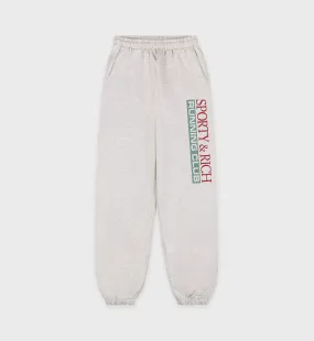 Finish Line Sweatpant - Heather Gray/Multi