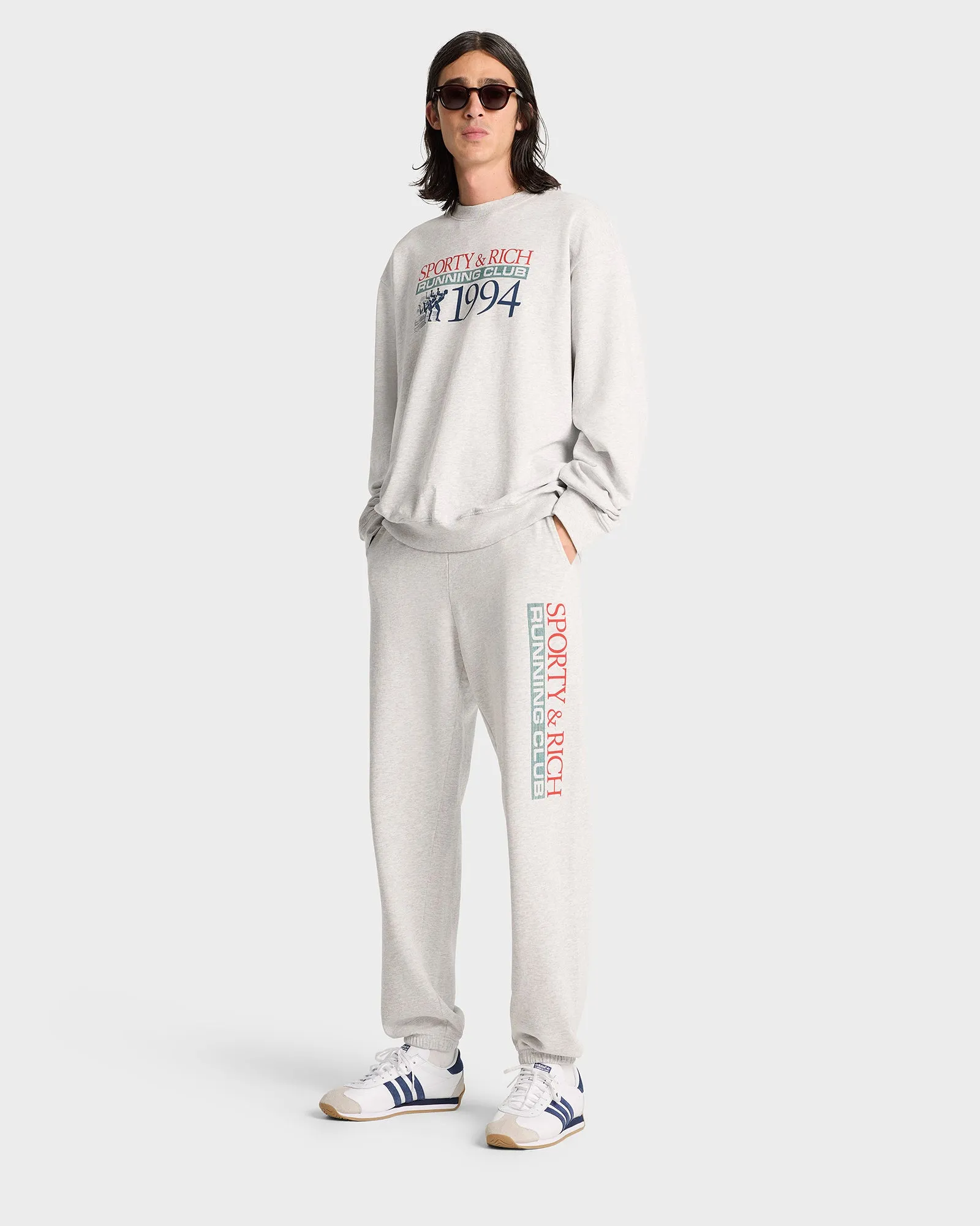 Finish Line Sweatpant - Heather Gray/Multi