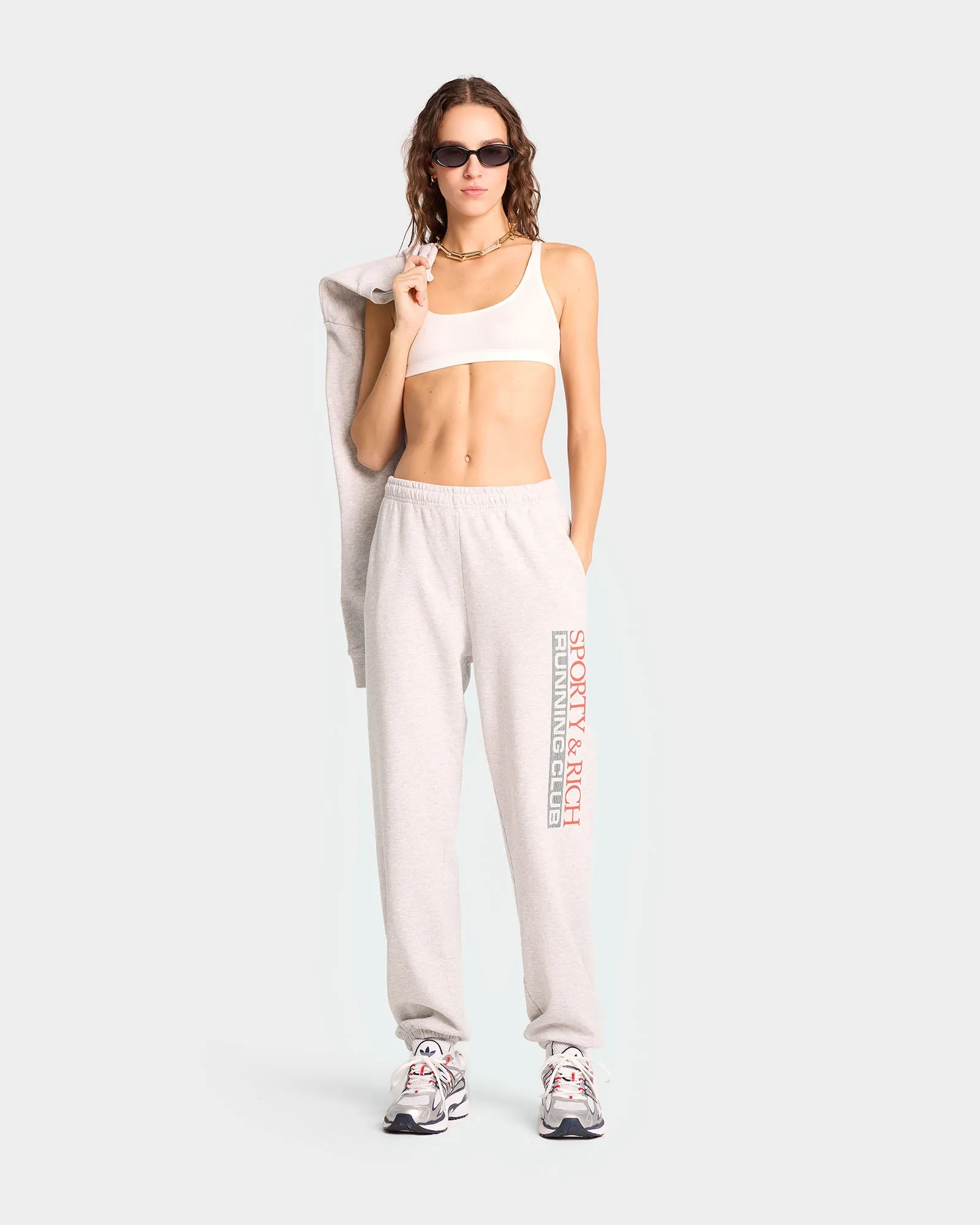 Finish Line Sweatpant - Heather Gray/Multi