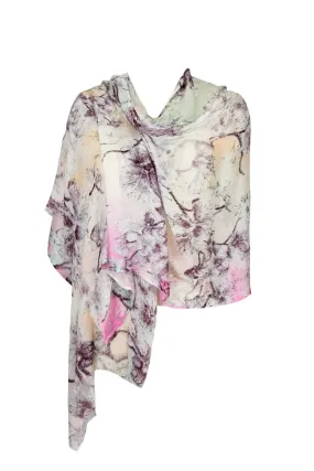 Floral Lightweight Modal Scarf