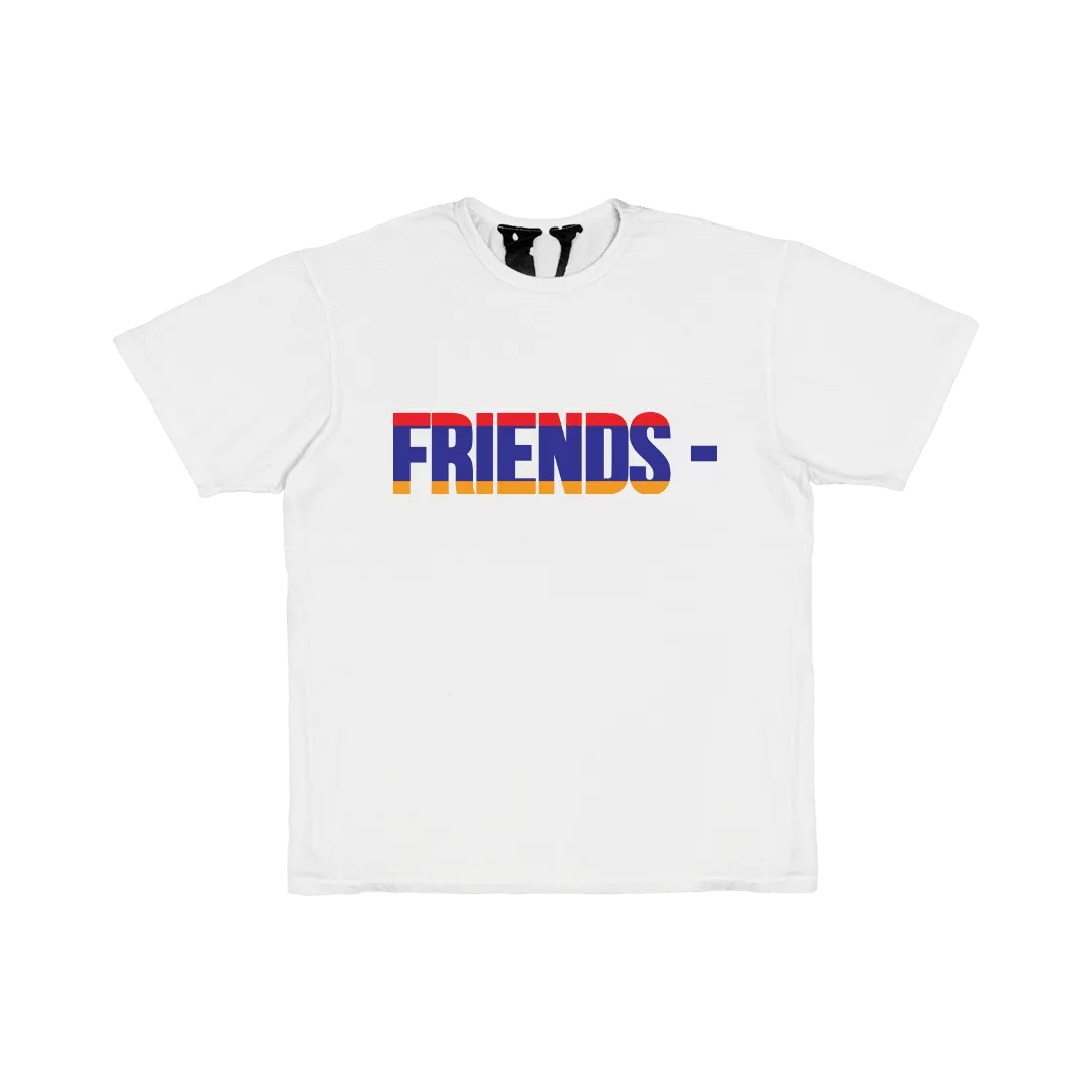 Giftngon - FRIENDS - ARM T-SHIRT - WHITE