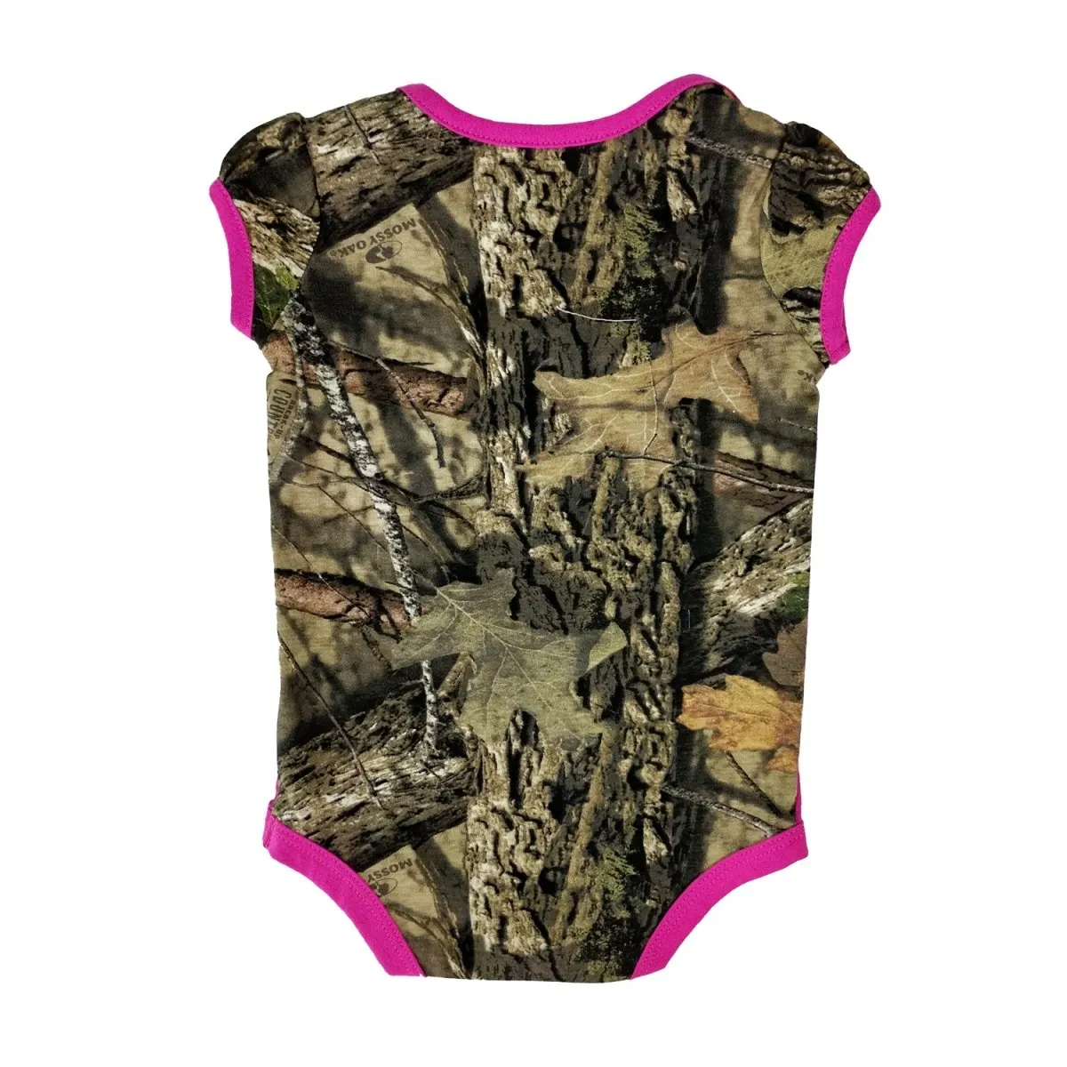 Girl Short Sleeve Camo Doe Bodysuit CA9859