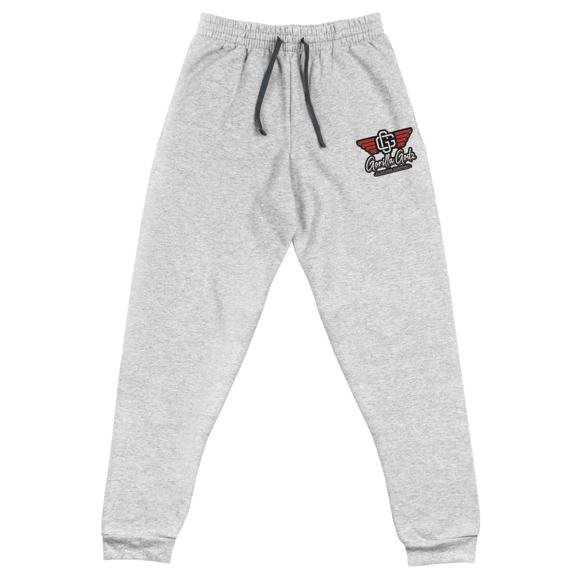 Gorilla Godz Red Emblem Unisex Joggers (Available in multiple colors)