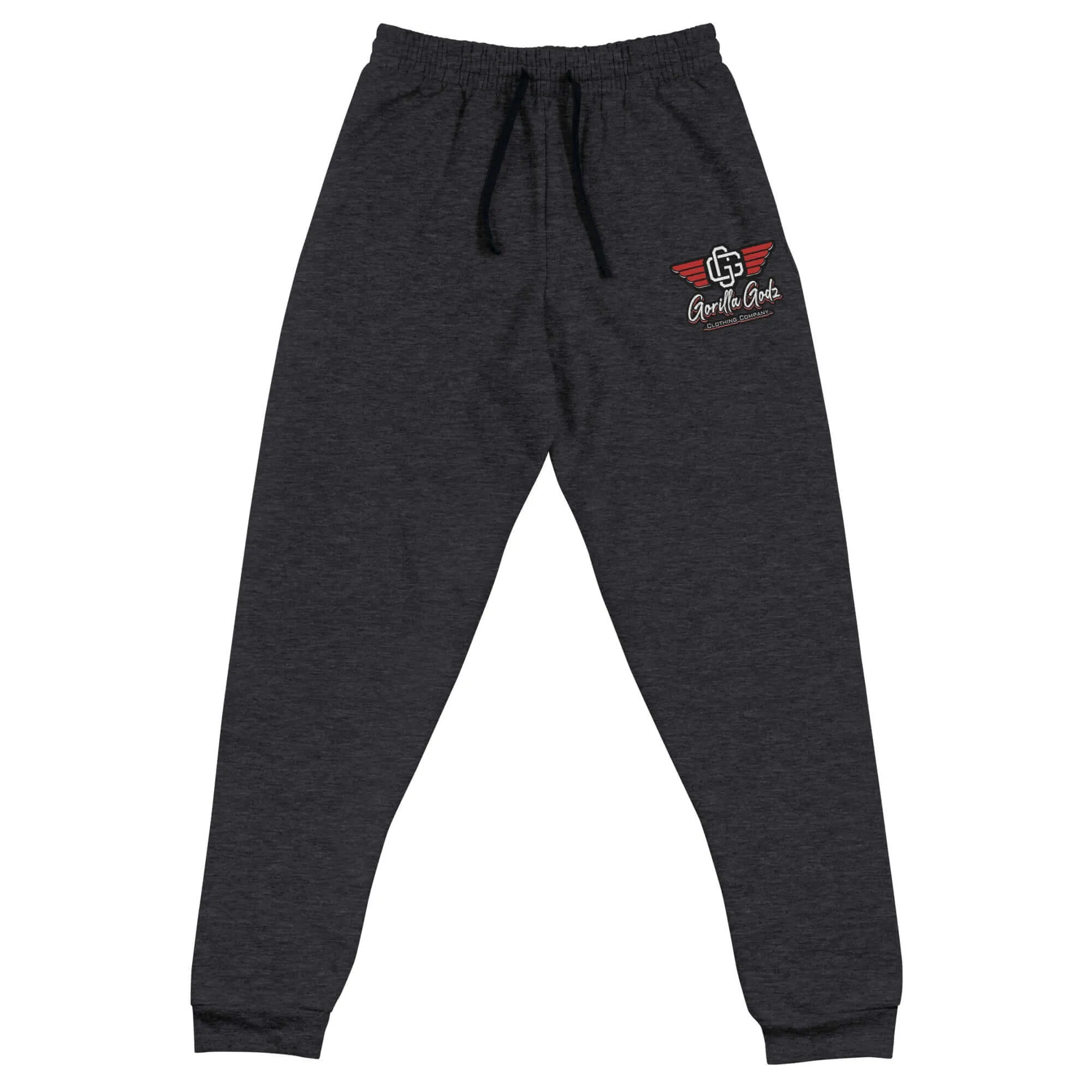 Gorilla Godz Red Emblem Unisex Joggers (Available in multiple colors)