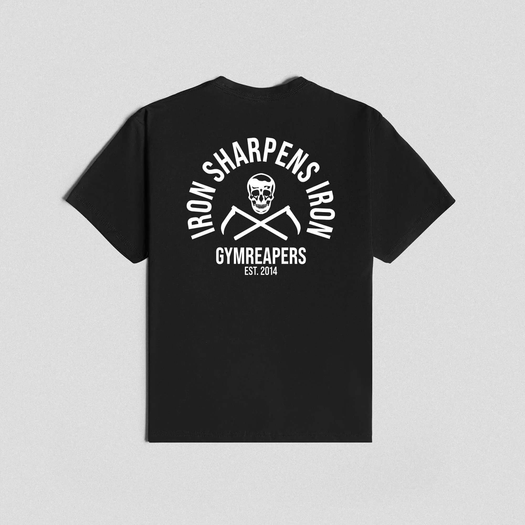 Gymreapers Iron Tee - Black/White