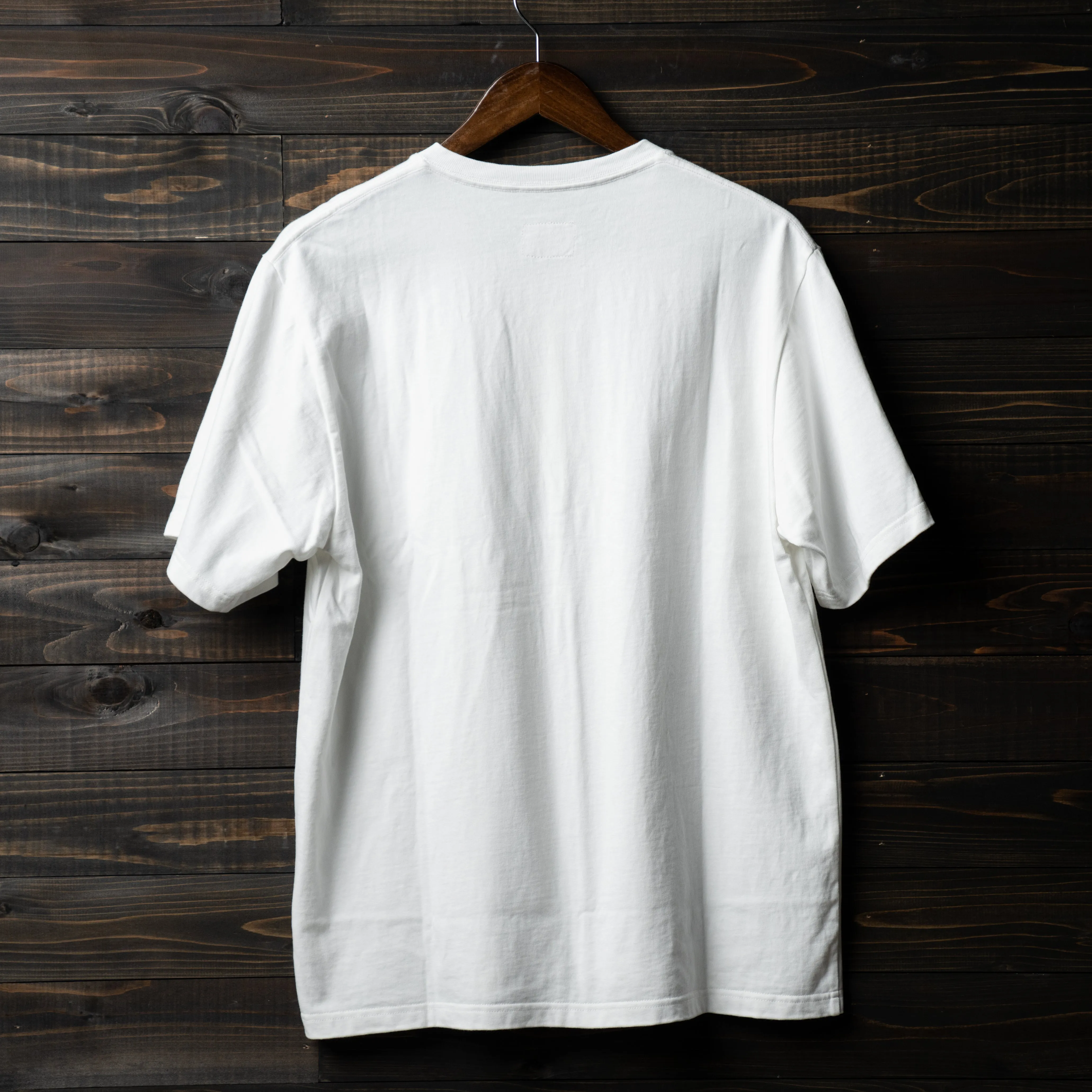 Henley neck t-shirt