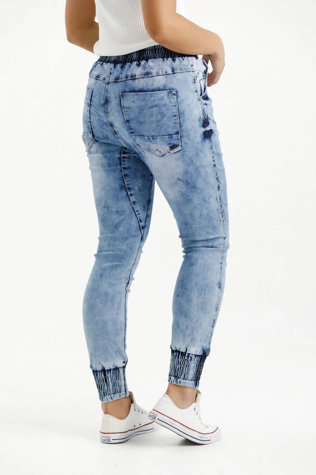 Home-lee Weekender Jeans - snow wash