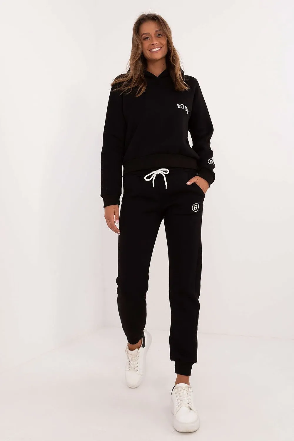 Hoodie & Sweatpants Outfit Set Black