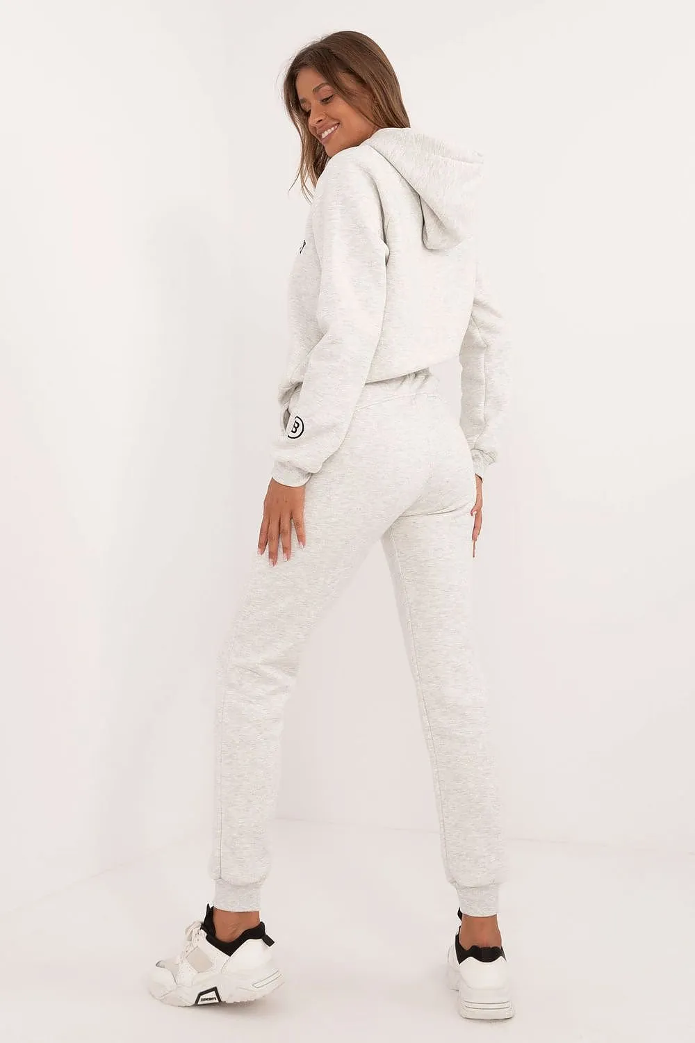 Hoodie & Sweatpants Outfit Set Ivory