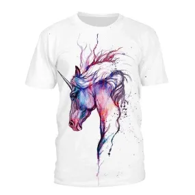 Horse 3D Printed T-Shirt